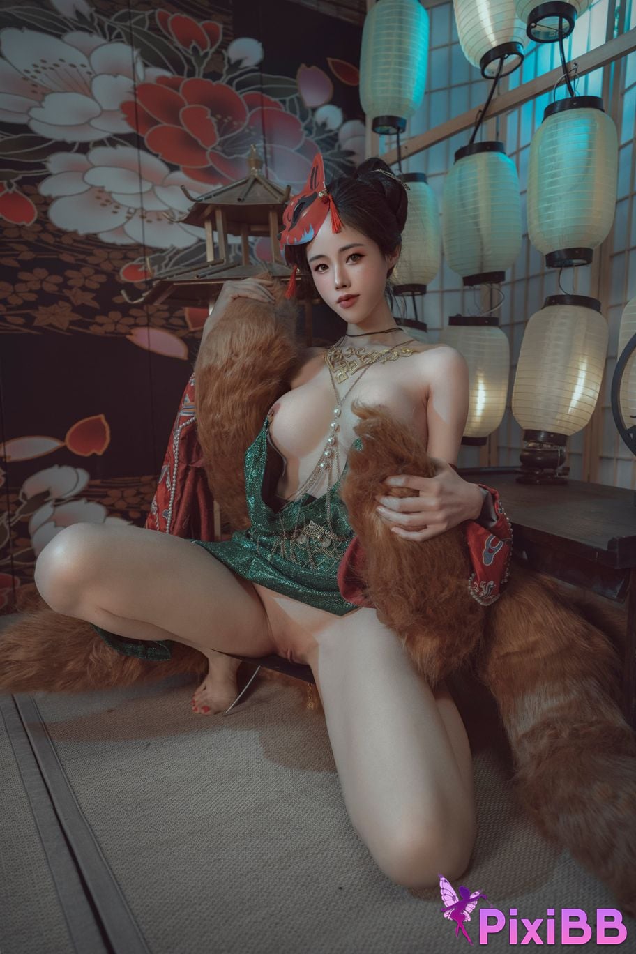 Cosplayer Titanium alloy TiTi Qingqiu Red Fox PixiBB.COM 042