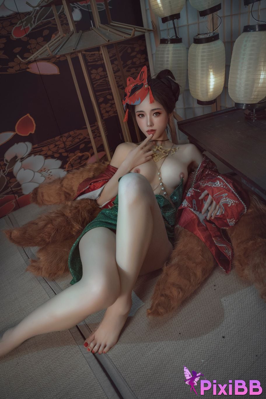 Cosplayer Titanium alloy TiTi Qingqiu Red Fox PixiBB.COM 054