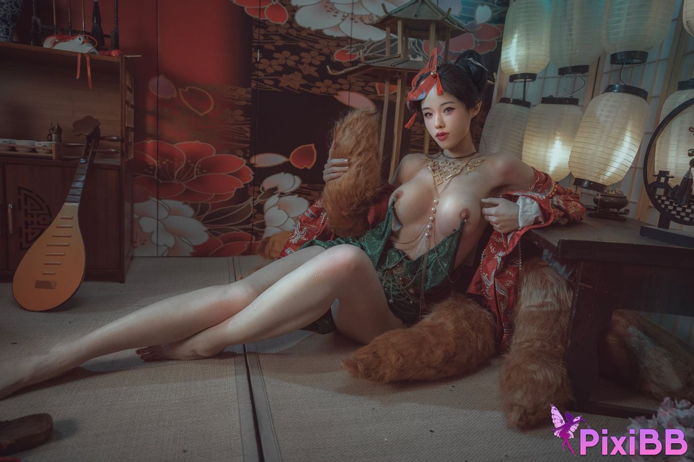 Cosplayer Titanium alloy TiTi Qingqiu Red Fox PixiBB.COM 060