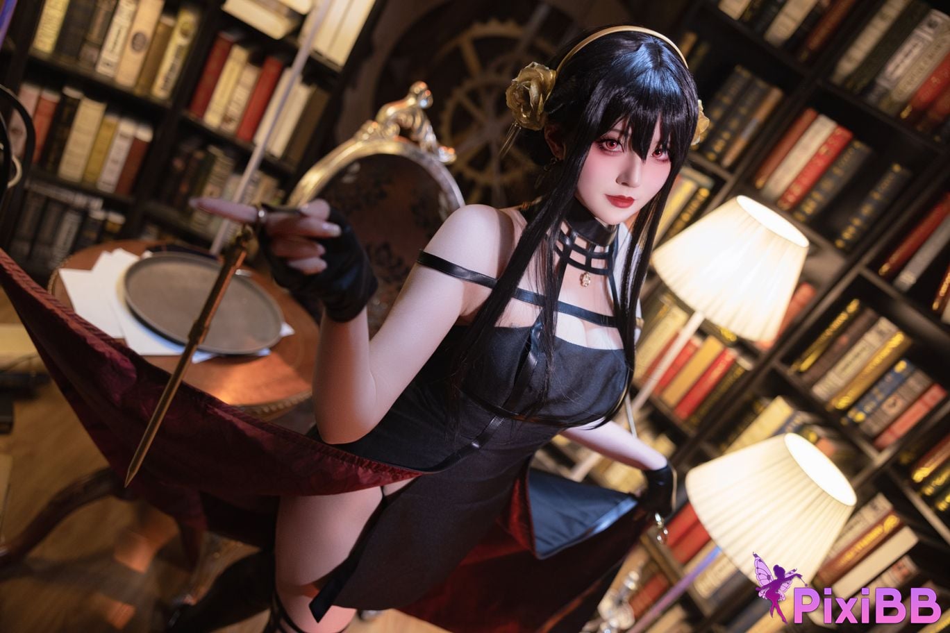 Coser Natsuko Xia Xiazi Spies play house Yoll PixiBB.COM 001