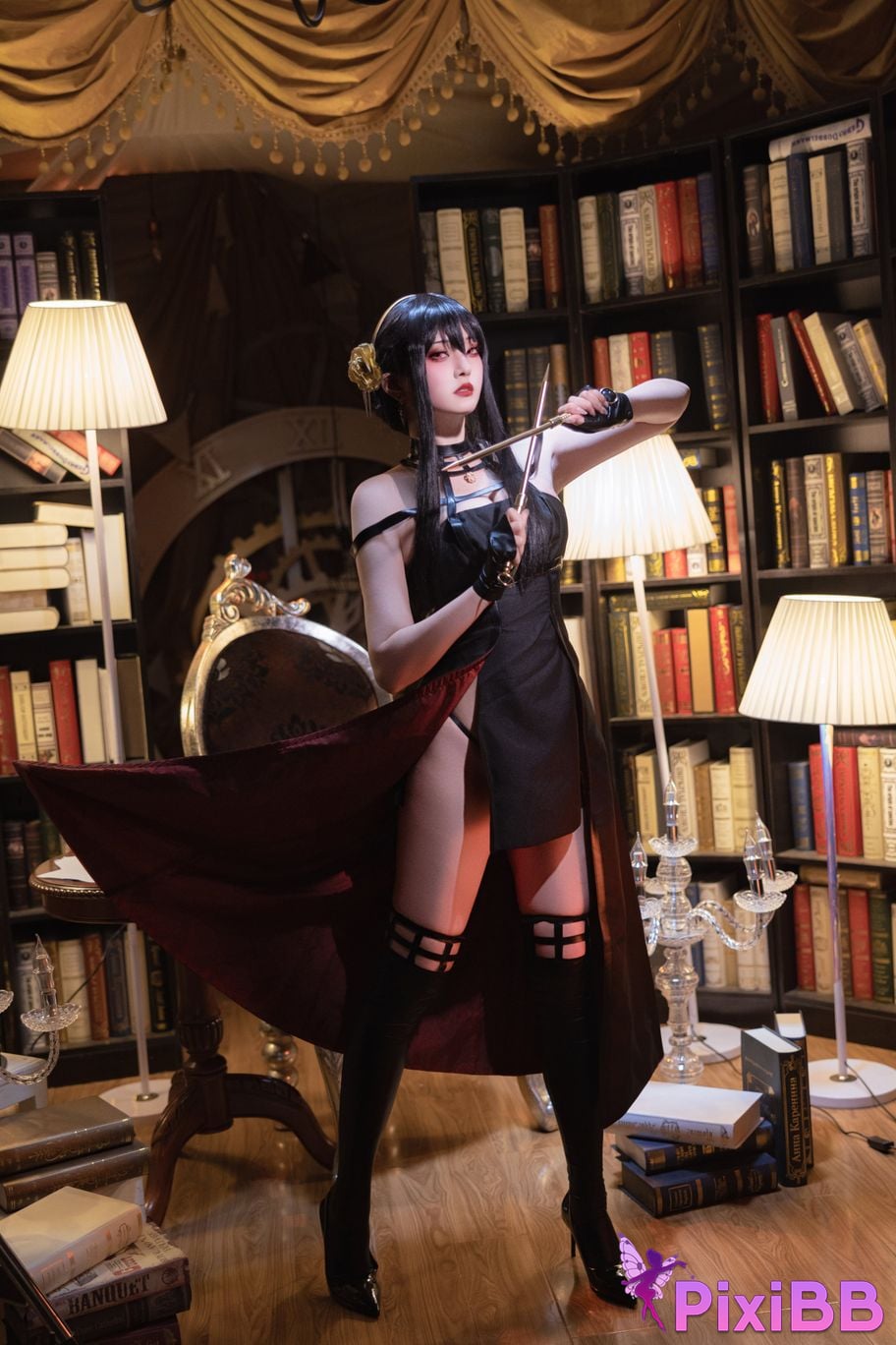 Coser Natsuko Xia Xiazi Spies play house Yoll PixiBB.COM 002