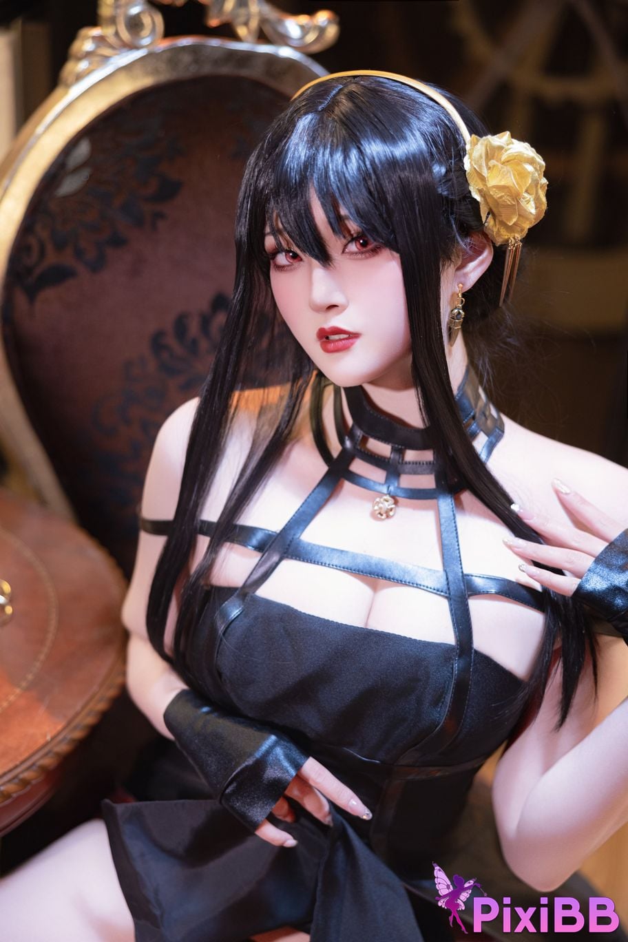 Coser Natsuko Xia Xiazi Spies play house Yoll PixiBB.COM 006