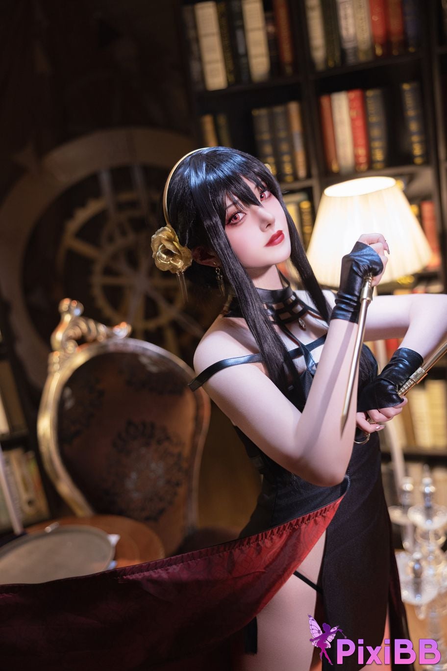 Coser Natsuko Xia Xiazi Spies play house Yoll PixiBB.COM 029