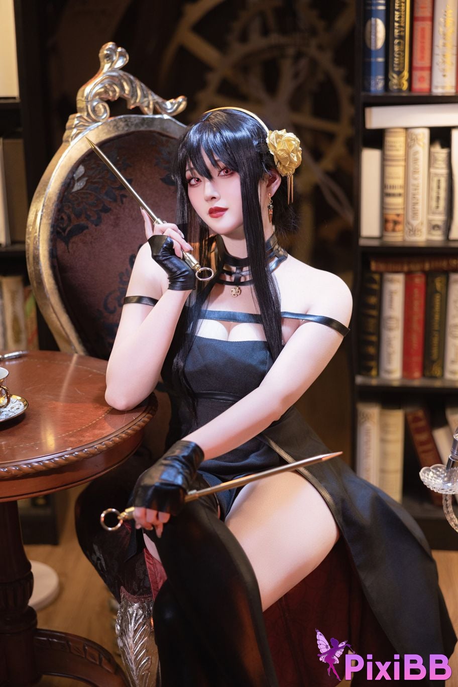 Coser Natsuko Xia Xiazi Spies play house Yoll PixiBB.COM 036