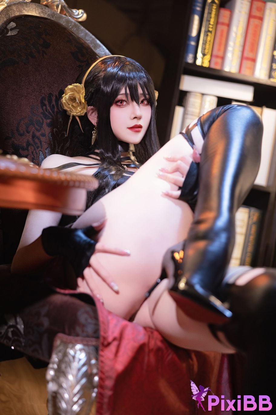 Coser Natsuko Xia Xiazi Spies play house Yoll PixiBB.COM 037