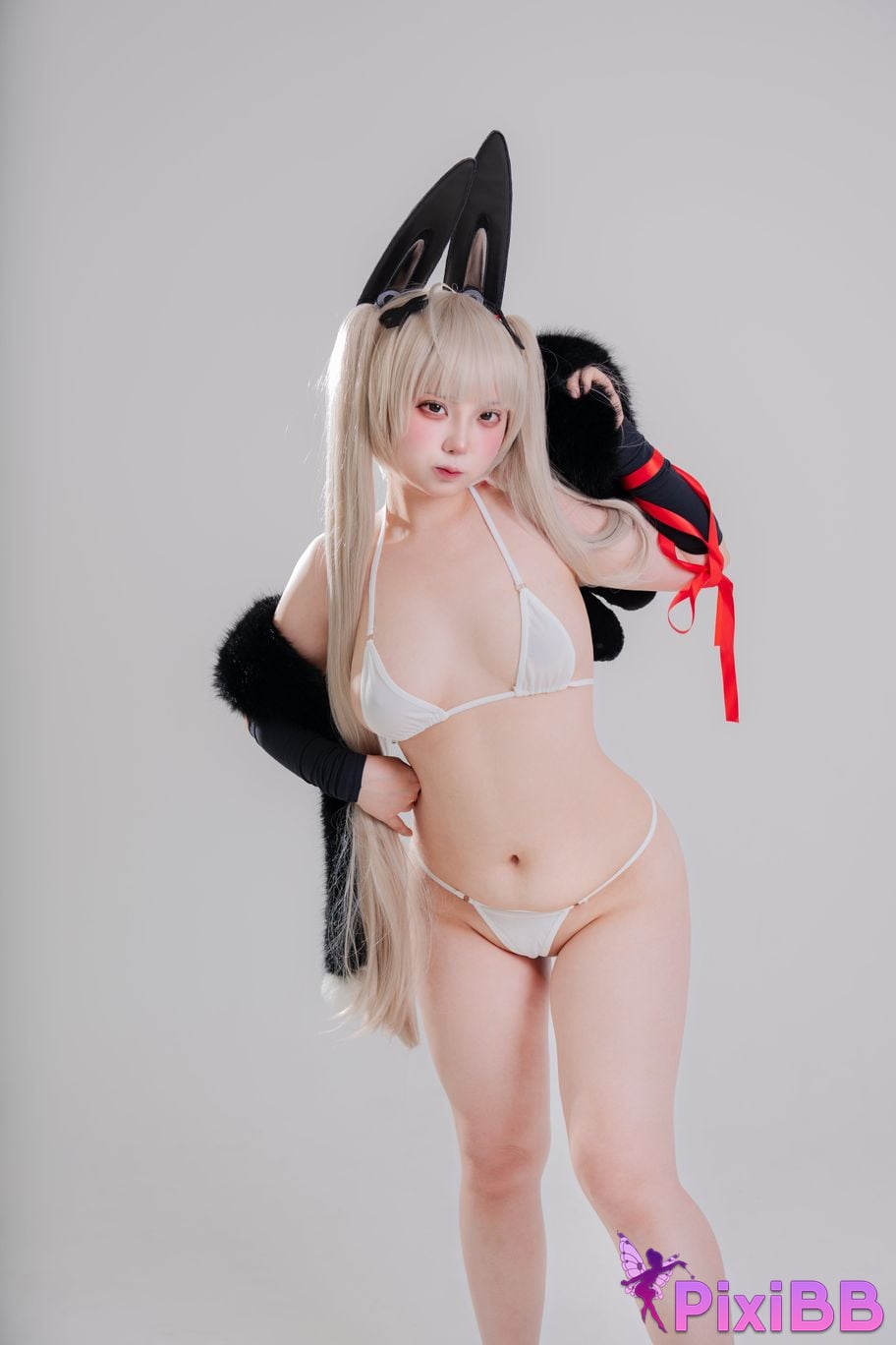 Cosplayer Hamumang Bunny Formidable Azur Lane PixiBB.COM 010