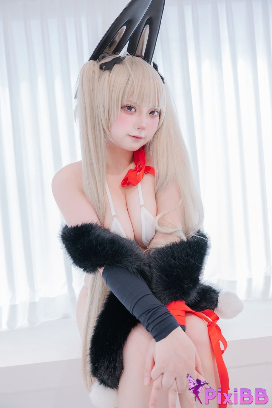 Cosplayer Hamumang Bunny Formidable Azur Lane PixiBB.COM 012