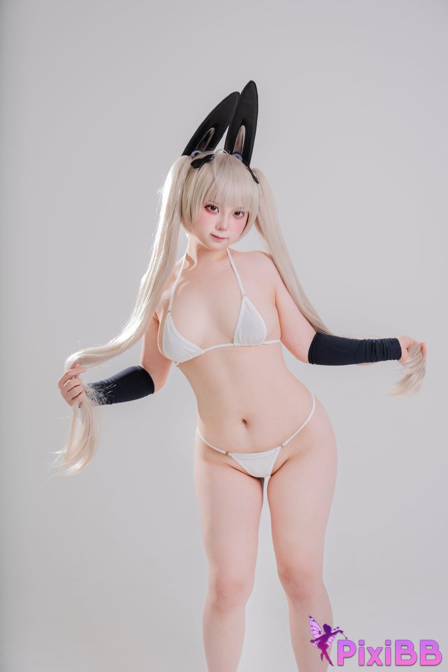 Cosplayer Hamumang Bunny Formidable Azur Lane PixiBB.COM 021