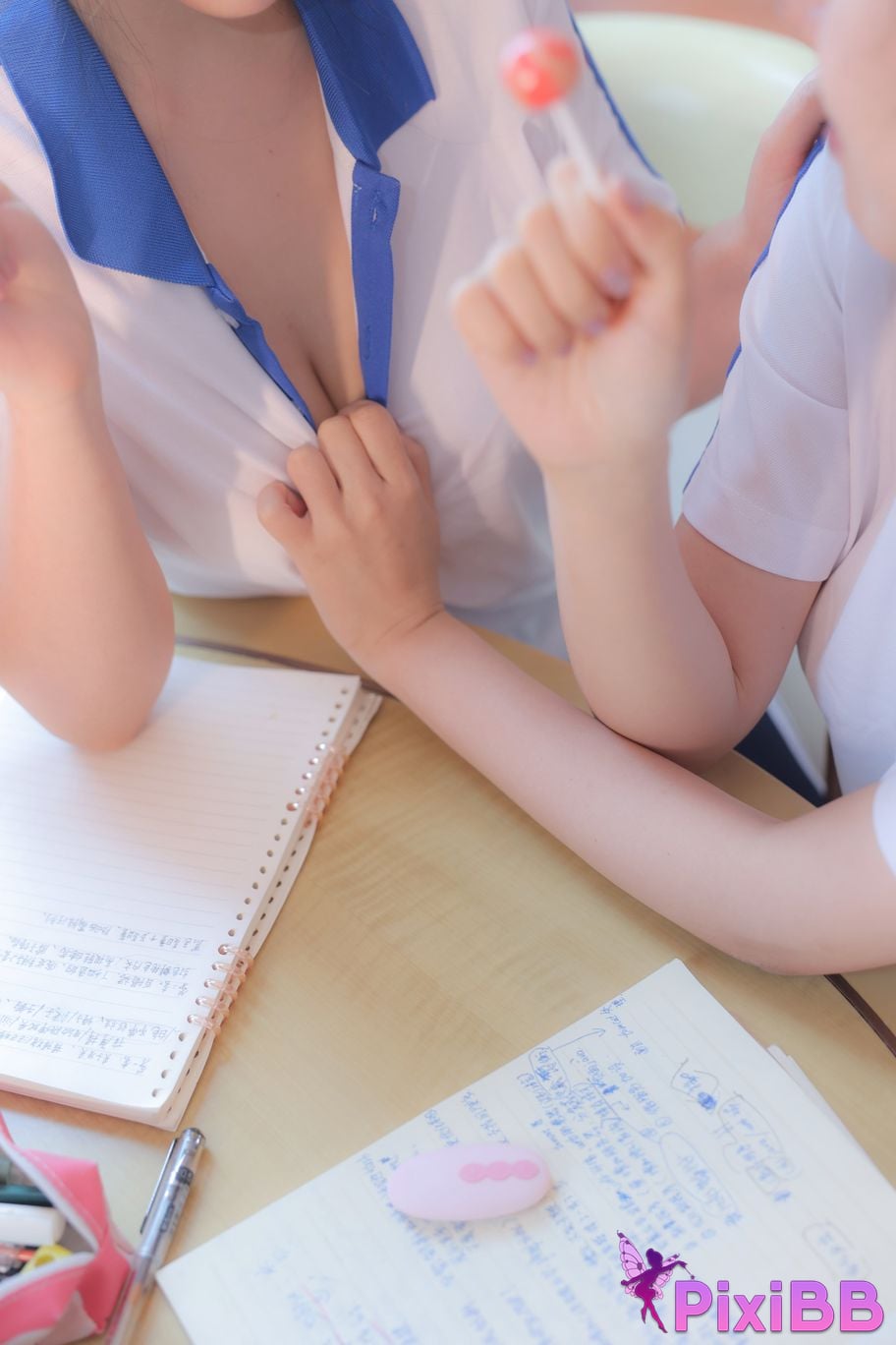 No watermark for in app purchases Dandanbao Yuan double JK student uniform PixiBB.COM 003