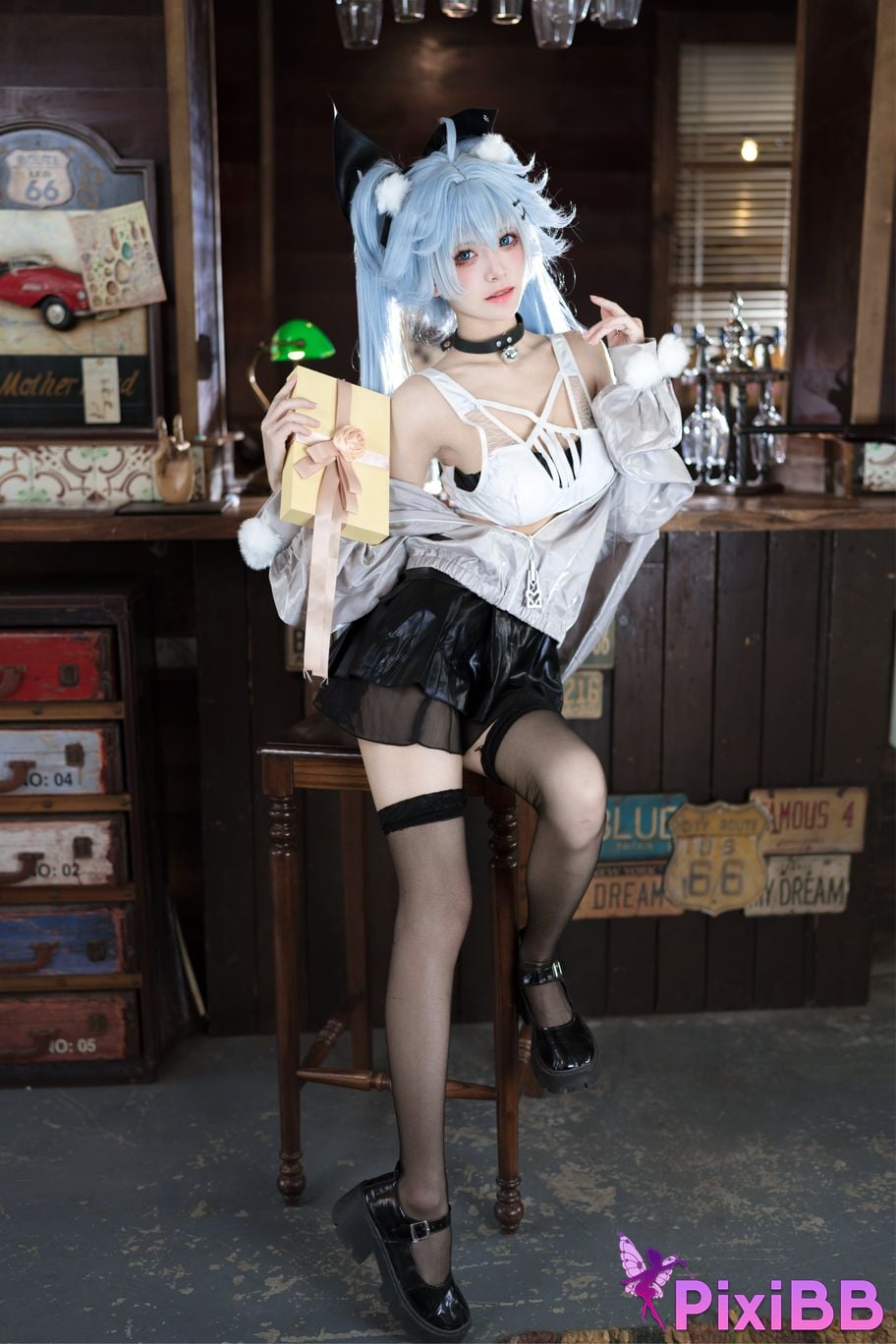 Cosplay Jiuqi Meow Girls Frontline Florentine Yaoxin PixiBB.COM 012