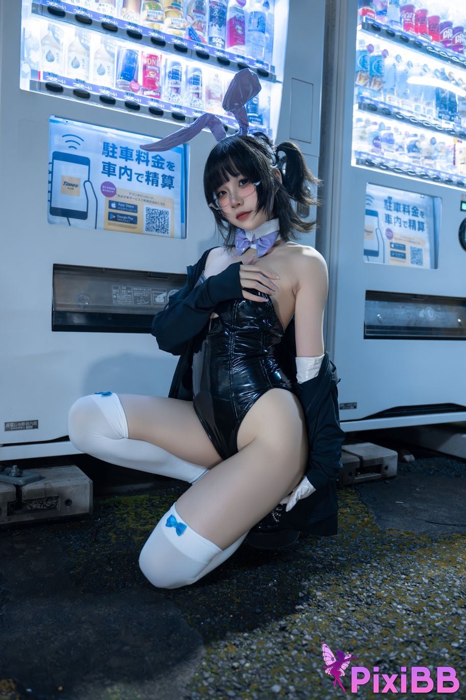 Cosplayer Shimizu Nagi tokyo night rabbit PixiBB.COM 002