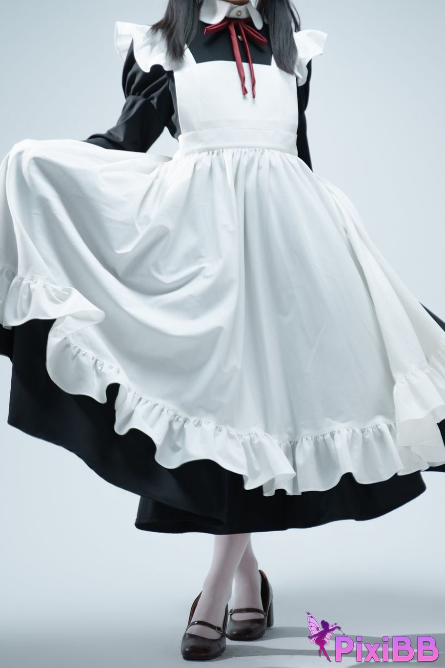 Cosplayer Shimizu Nagi Tsundere Maid Food Guide PixiBB.COM 013