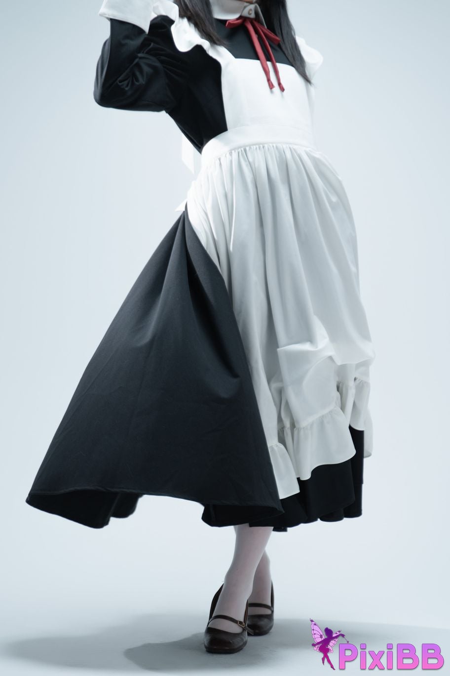 Cosplayer Shimizu Nagi Tsundere Maid Food Guide PixiBB.COM 015
