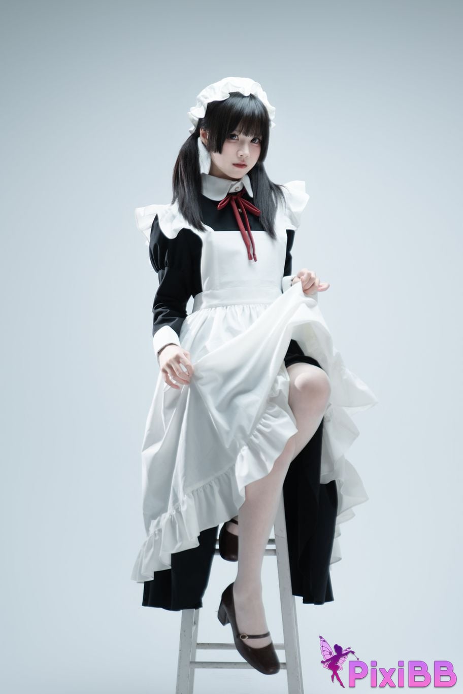 Cosplayer Shimizu Nagi Tsundere Maid Food Guide PixiBB.COM 018
