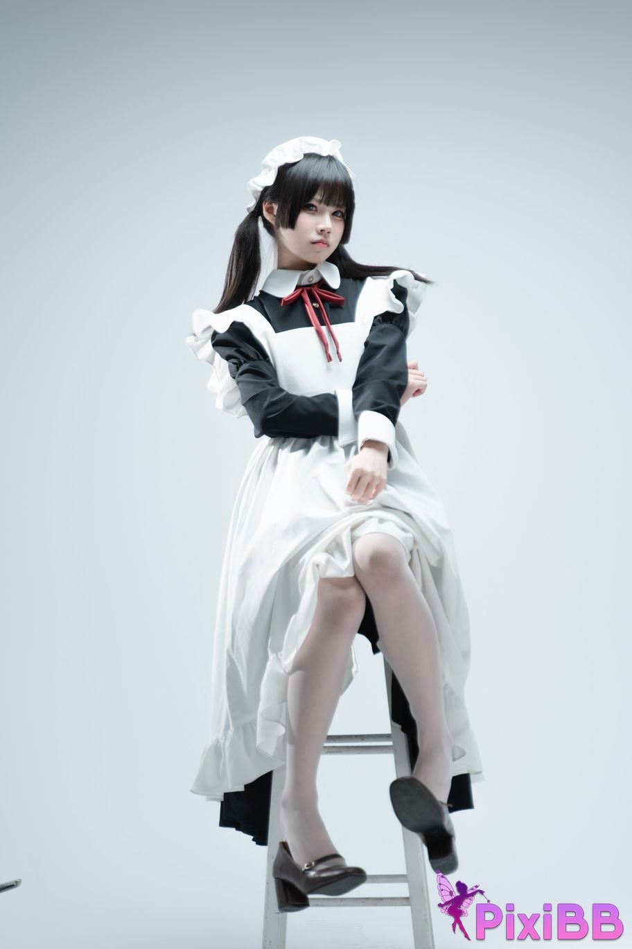 Cosplayer Shimizu Nagi Tsundere Maid Food Guide PixiBB.COM 021