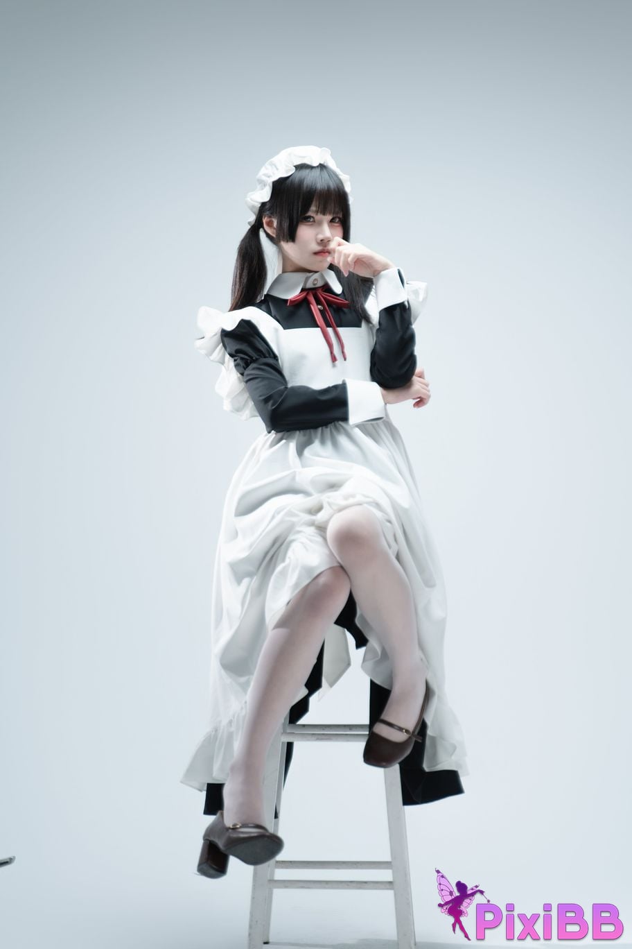 Cosplayer Shimizu Nagi Tsundere Maid Food Guide PixiBB.COM 022