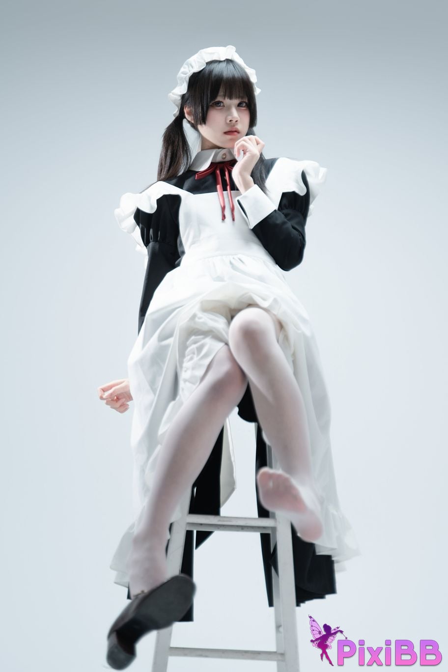 Cosplayer Shimizu Nagi Tsundere Maid Food Guide PixiBB.COM 025