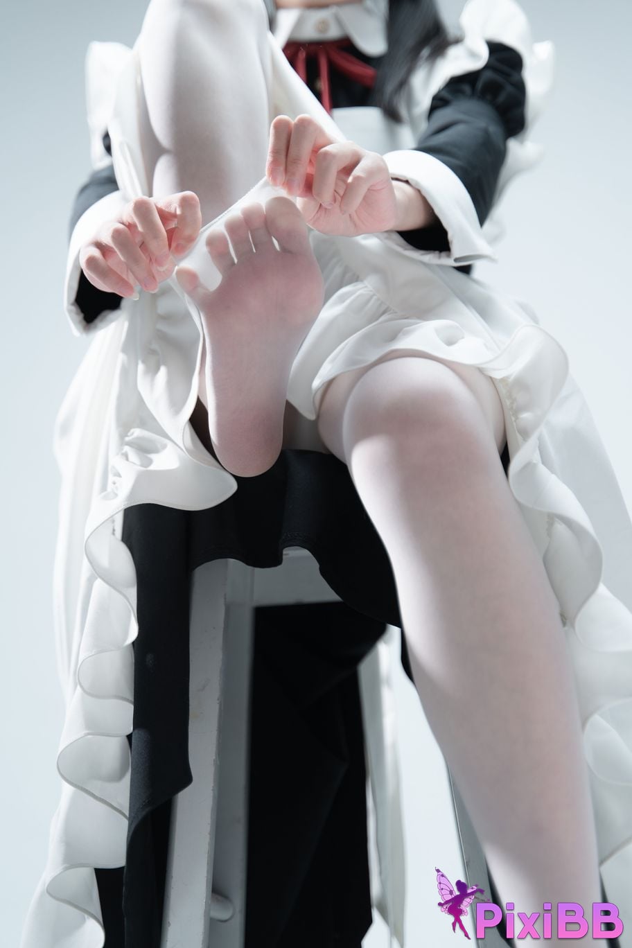 Cosplayer Shimizu Nagi Tsundere Maid Food Guide PixiBB.COM 036