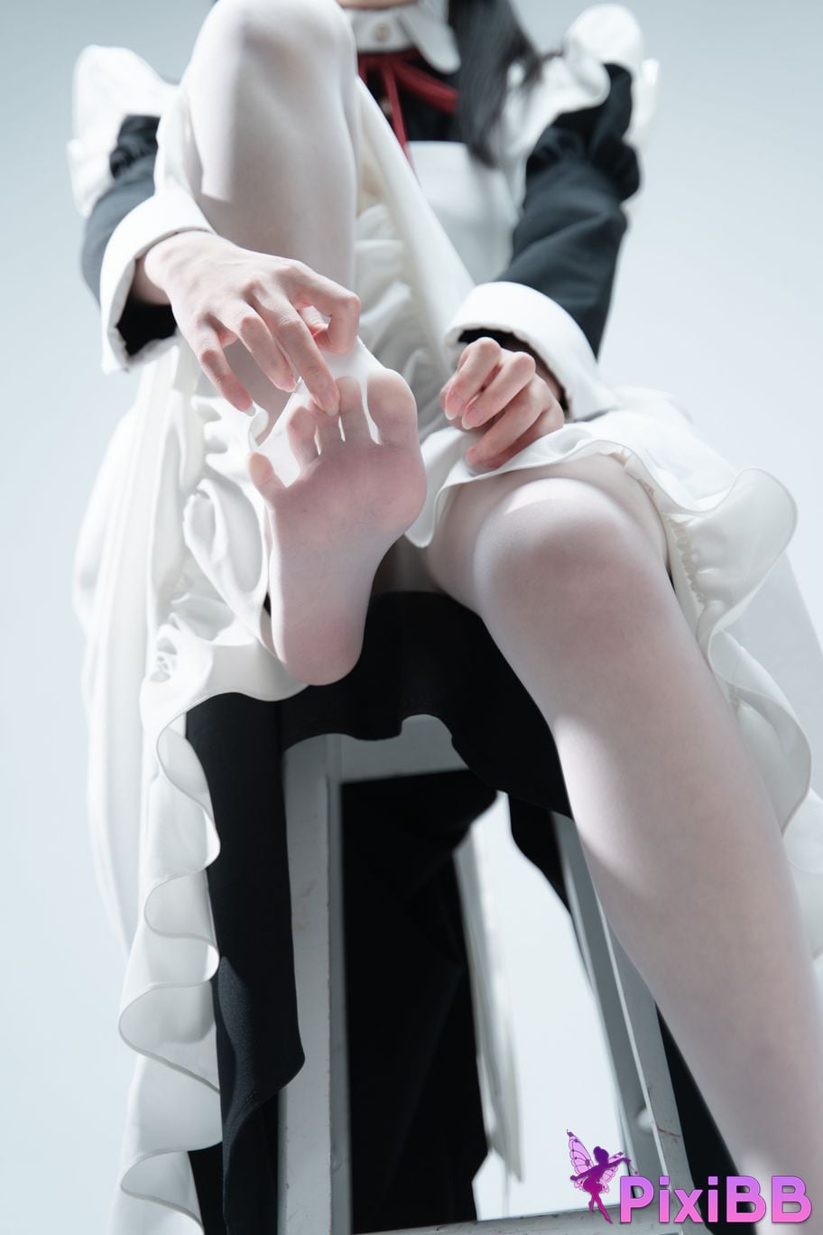 Cosplayer Shimizu Nagi Tsundere Maid Food Guide PixiBB.COM 037