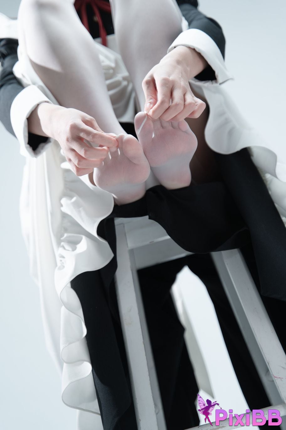 Cosplayer Shimizu Nagi Tsundere Maid Food Guide PixiBB.COM 039