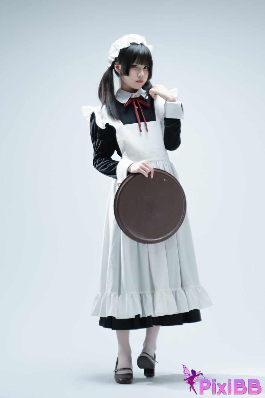 Cosplayer Shimizu Nagi Tsundere Maid Food Guide PixiBB.COM 041