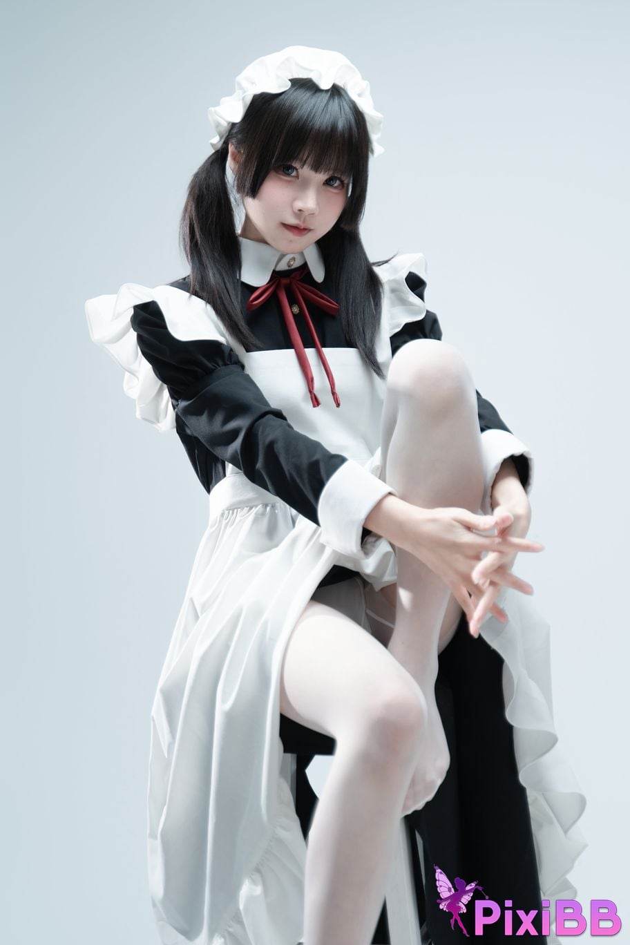 Cosplayer Shimizu Nagi Tsundere Maid Food Guide PixiBB.COM 044