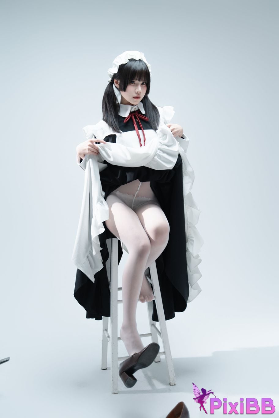 Cosplayer Shimizu Nagi Tsundere Maid Food Guide PixiBB.COM 050