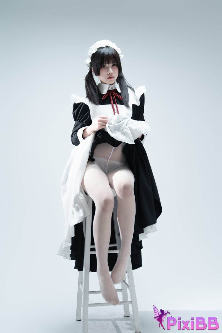 Cosplayer Shimizu Nagi Tsundere Maid Food Guide PixiBB.COM 057