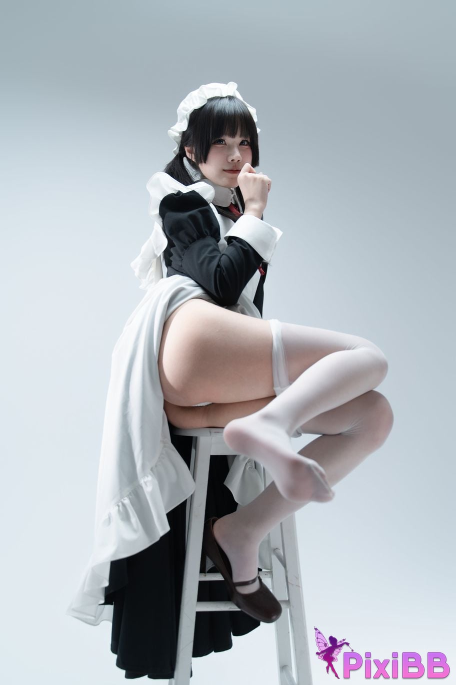 Cosplayer Shimizu Nagi Tsundere Maid Food Guide PixiBB.COM 089