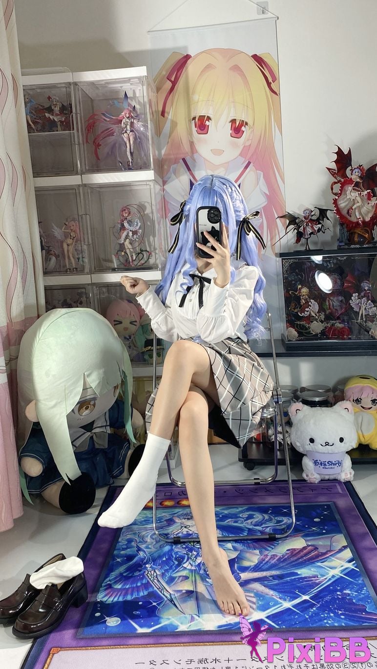 Cosplayer white oak Shirly Xiangzi regular clothes BD PixiBB.COM 002