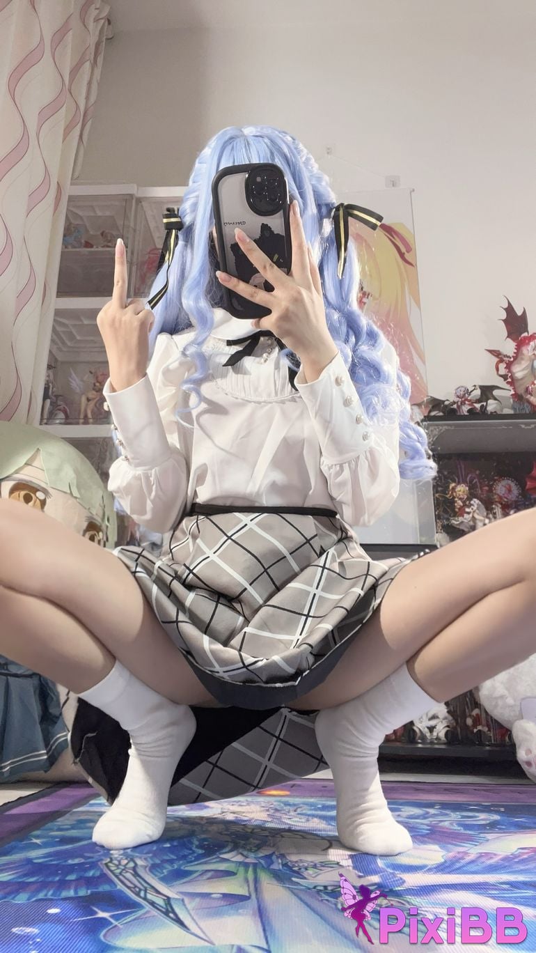 Cosplayer white oak Shirly Xiangzi regular clothes BD PixiBB.COM 003