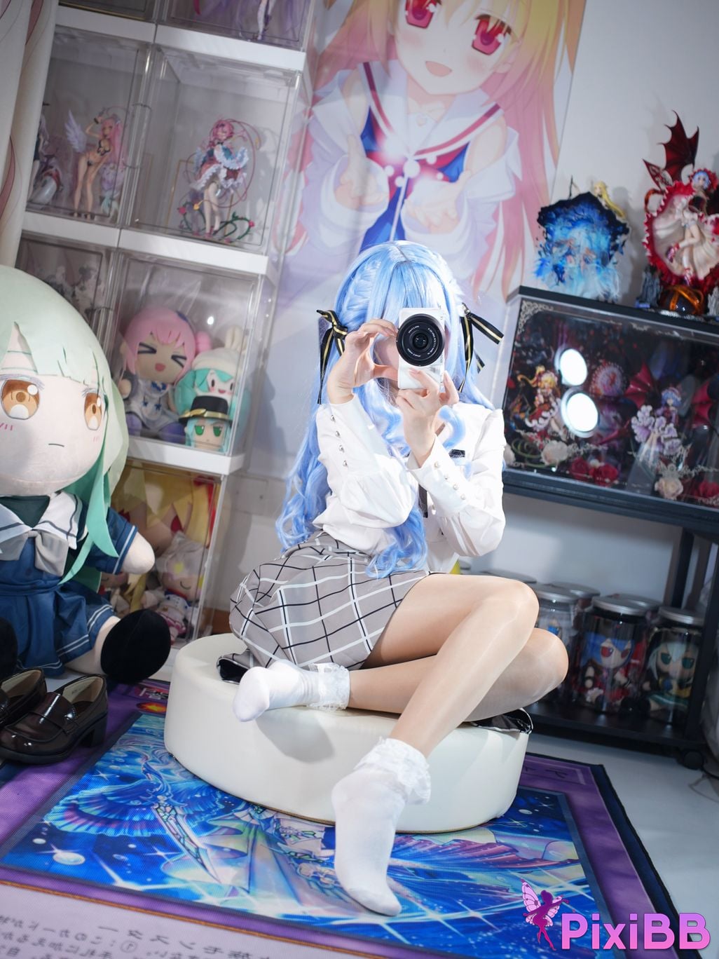 Cosplayer white oak Shirly Xiangzi regular clothes BD PixiBB.COM 009