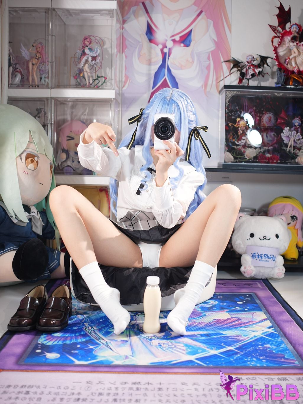 Cosplayer white oak Shirly Xiangzi regular clothes BD PixiBB.COM 023