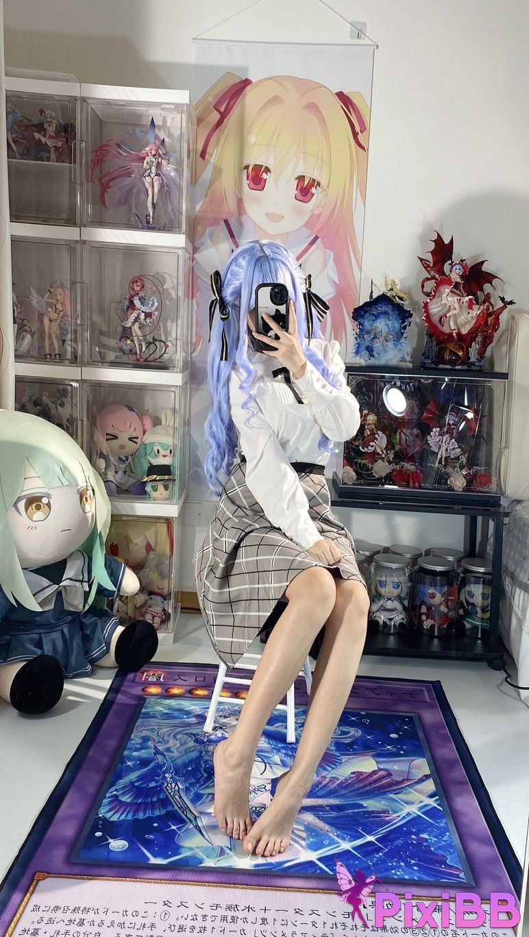 Cosplayer white oak Shirly Xiangzi regular clothes BD PixiBB.COM 024