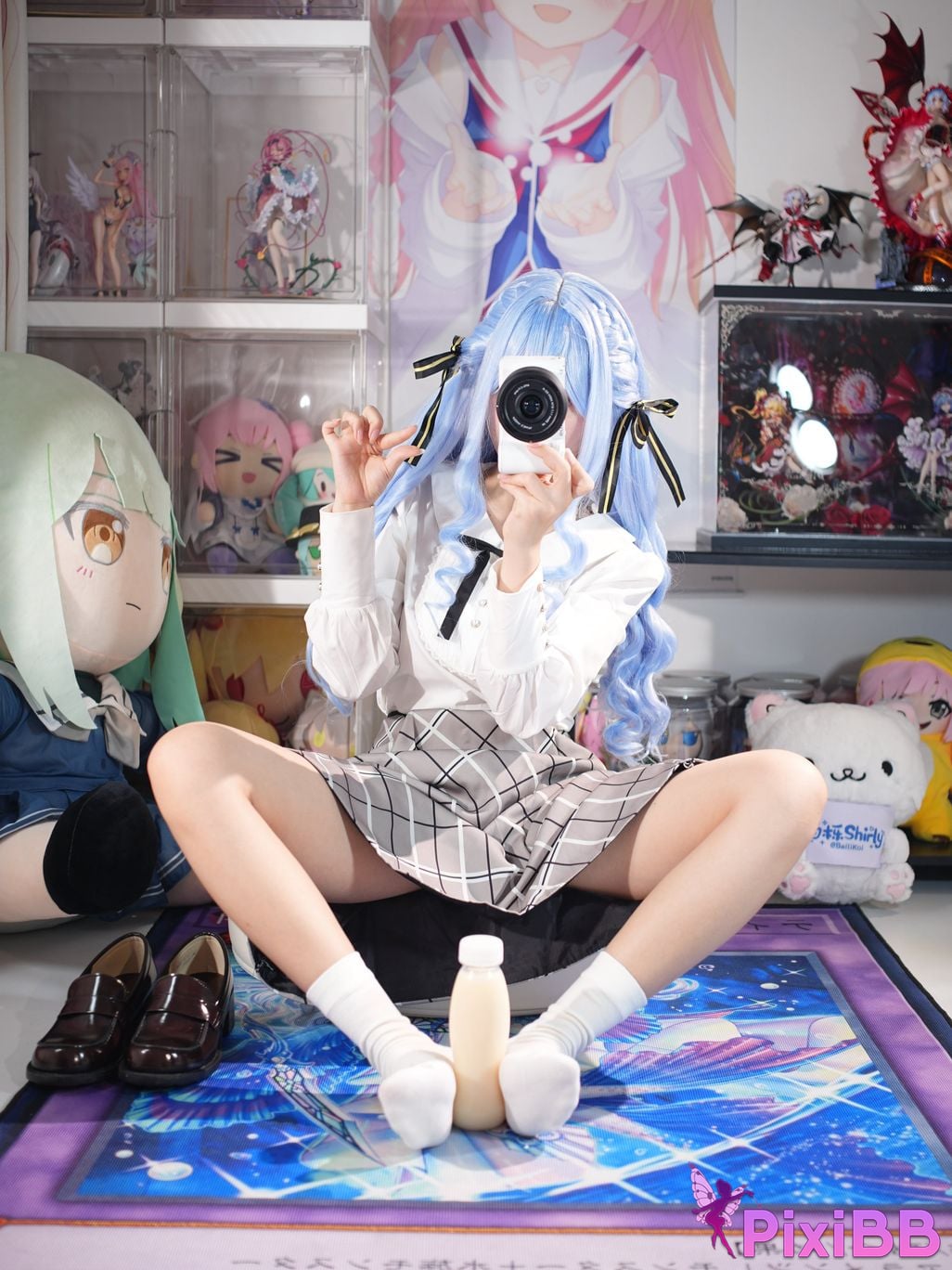 Cosplayer white oak Shirly Xiangzi regular clothes BD PixiBB.COM 025