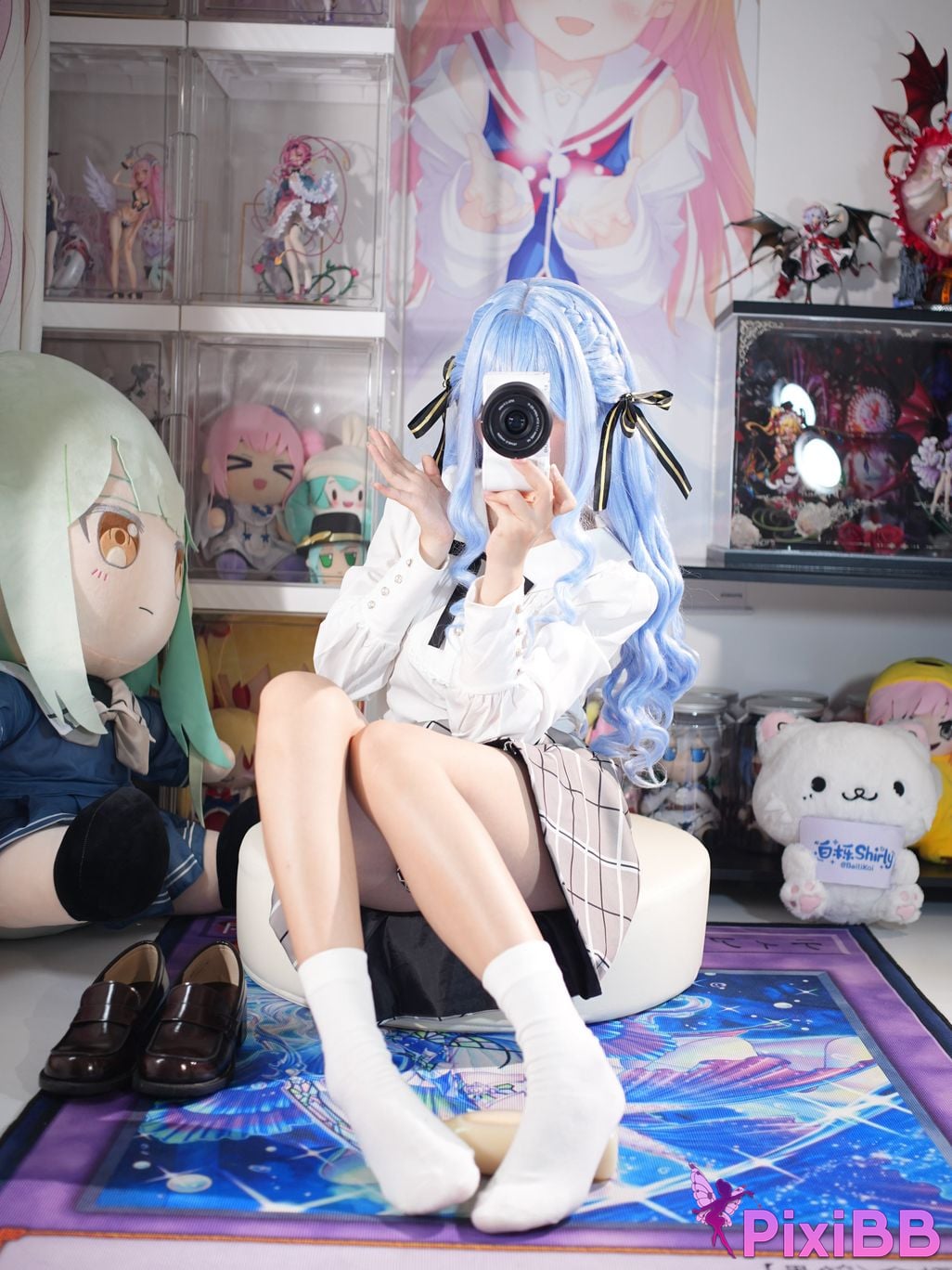 Cosplayer white oak Shirly Xiangzi regular clothes BD PixiBB.COM 026