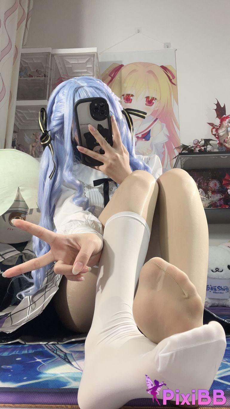 Cosplayer white oak Shirly Xiangzi regular clothes BD PixiBB.COM 038