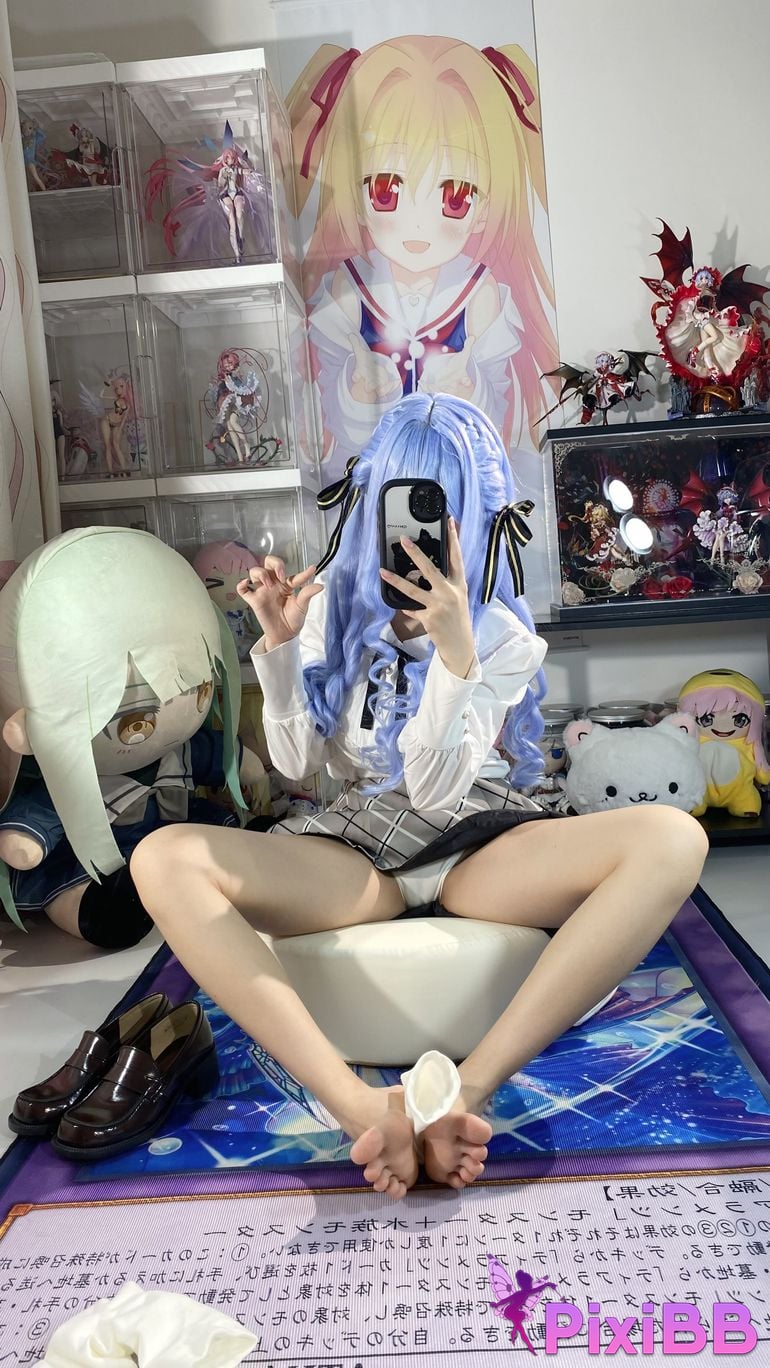 Cosplayer white oak Shirly Xiangzi regular clothes BD PixiBB.COM 042