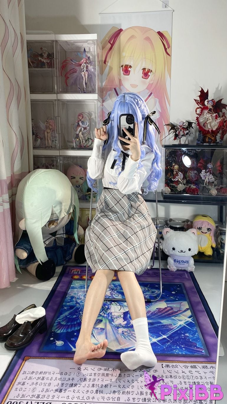 Cosplayer white oak Shirly Xiangzi regular clothes BD PixiBB.COM 046