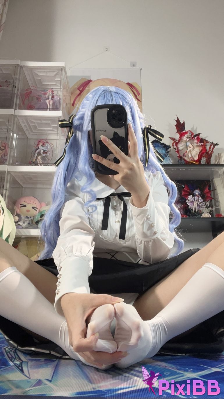 Cosplayer white oak Shirly Xiangzi regular clothes BD PixiBB.COM 048