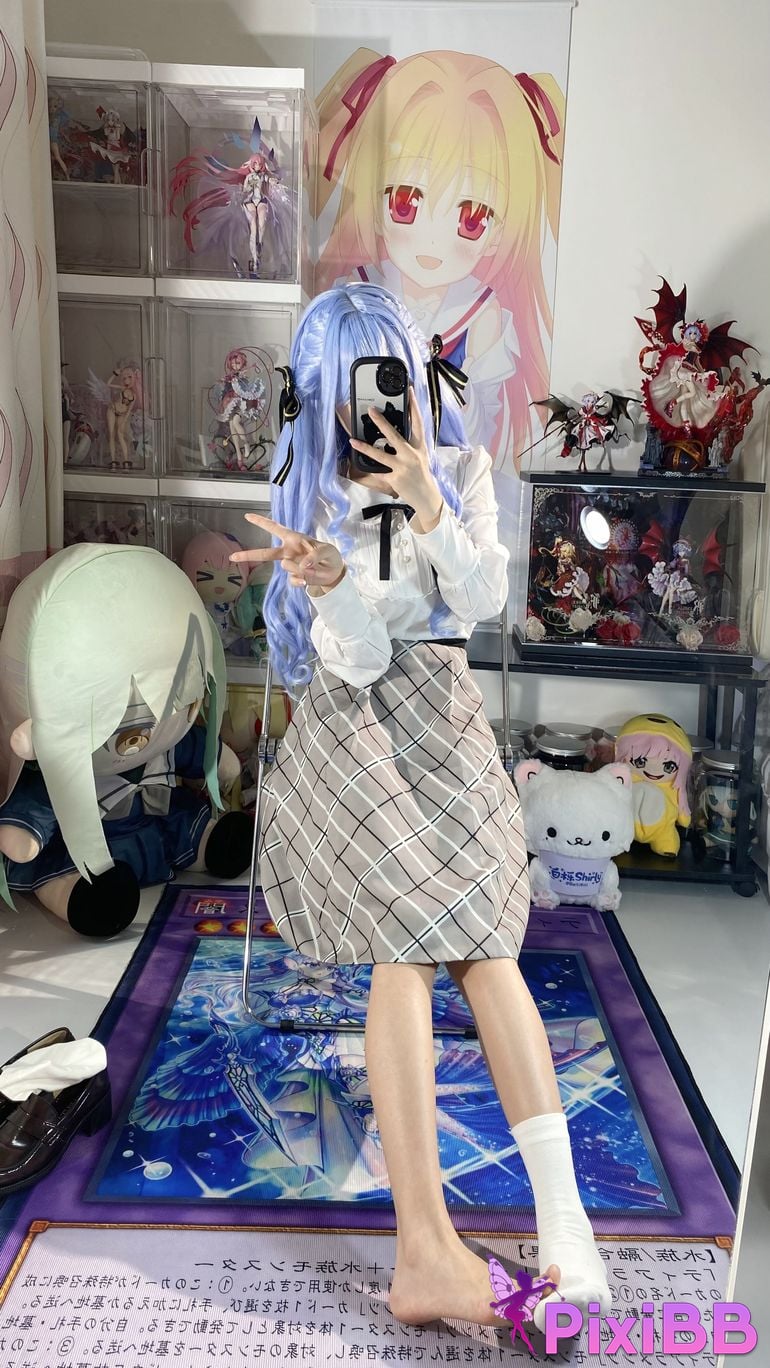 Cosplayer white oak Shirly Xiangzi regular clothes BD PixiBB.COM 049