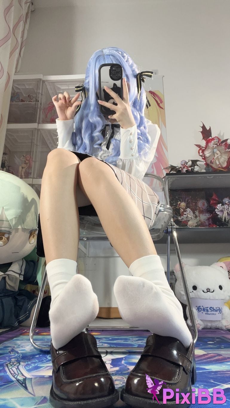 Cosplayer white oak Shirly Xiangzi regular clothes BD PixiBB.COM 051