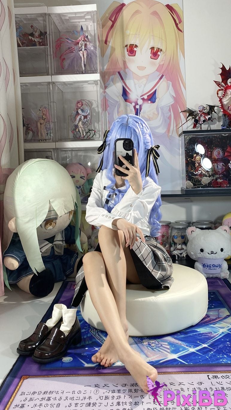 Cosplayer white oak Shirly Xiangzi regular clothes BD PixiBB.COM 061