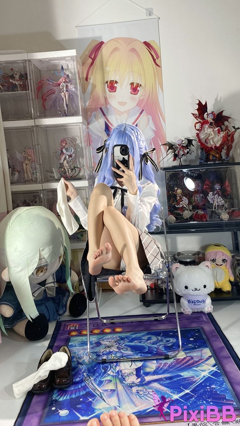 Cosplayer white oak Shirly Xiangzi regular clothes BD PixiBB.COM 064