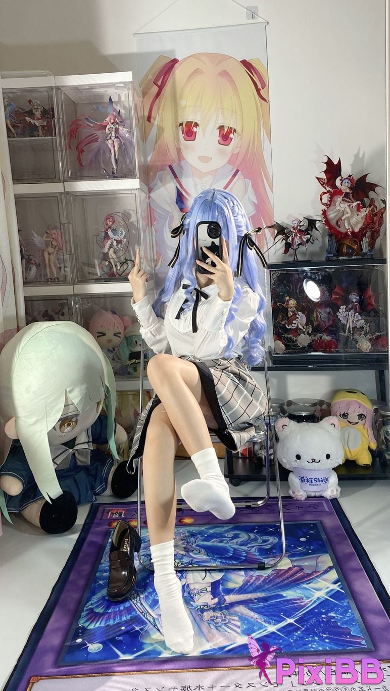 Cosplayer white oak Shirly Xiangzi regular clothes BD PixiBB.COM 073