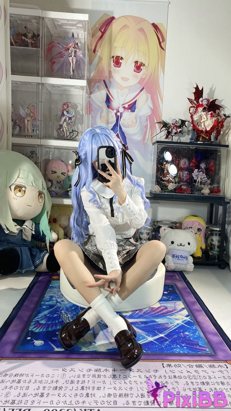 Cosplayer white oak Shirly Xiangzi regular clothes BD PixiBB.COM 084