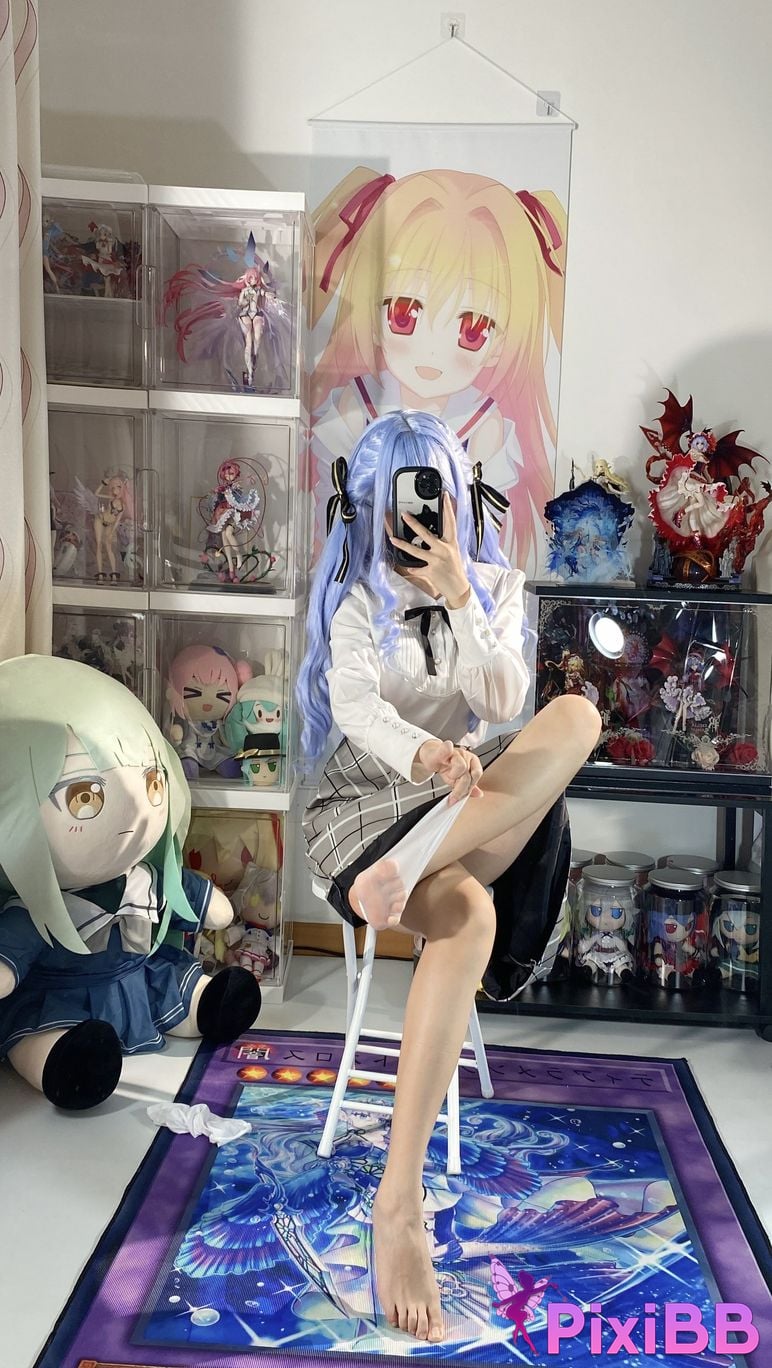 Cosplayer white oak Shirly Xiangzi regular clothes BD PixiBB.COM 088