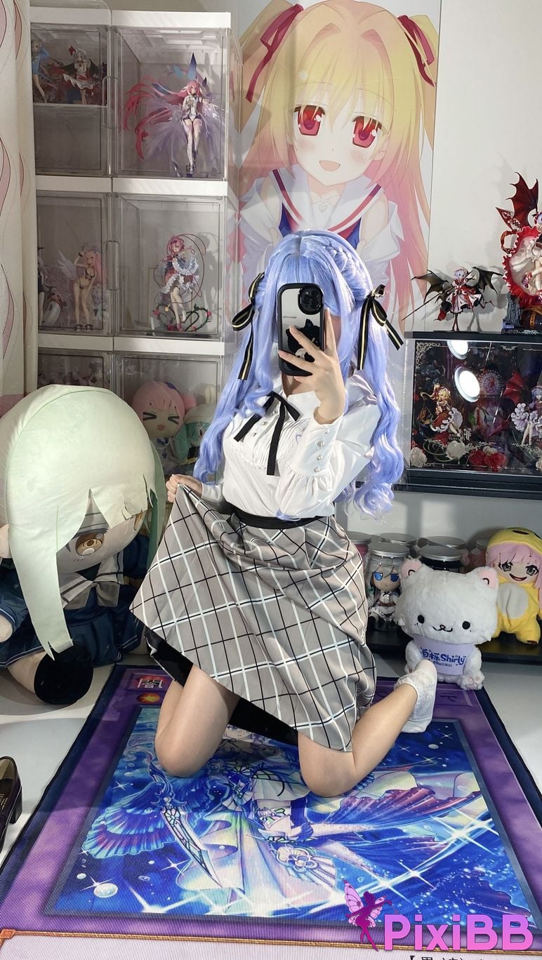 Cosplayer white oak Shirly Xiangzi regular clothes BD PixiBB.COM 123
