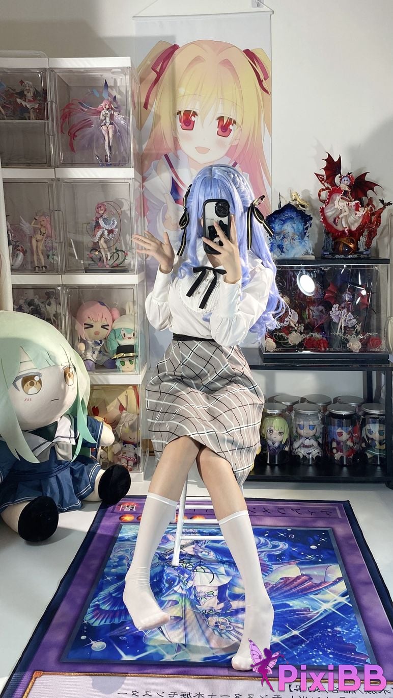 Cosplayer white oak Shirly Xiangzi regular clothes BD PixiBB.COM 125