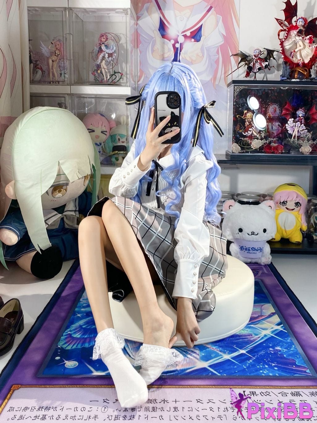 Cosplayer white oak Shirly Xiangzi regular clothes BD PixiBB.COM 130